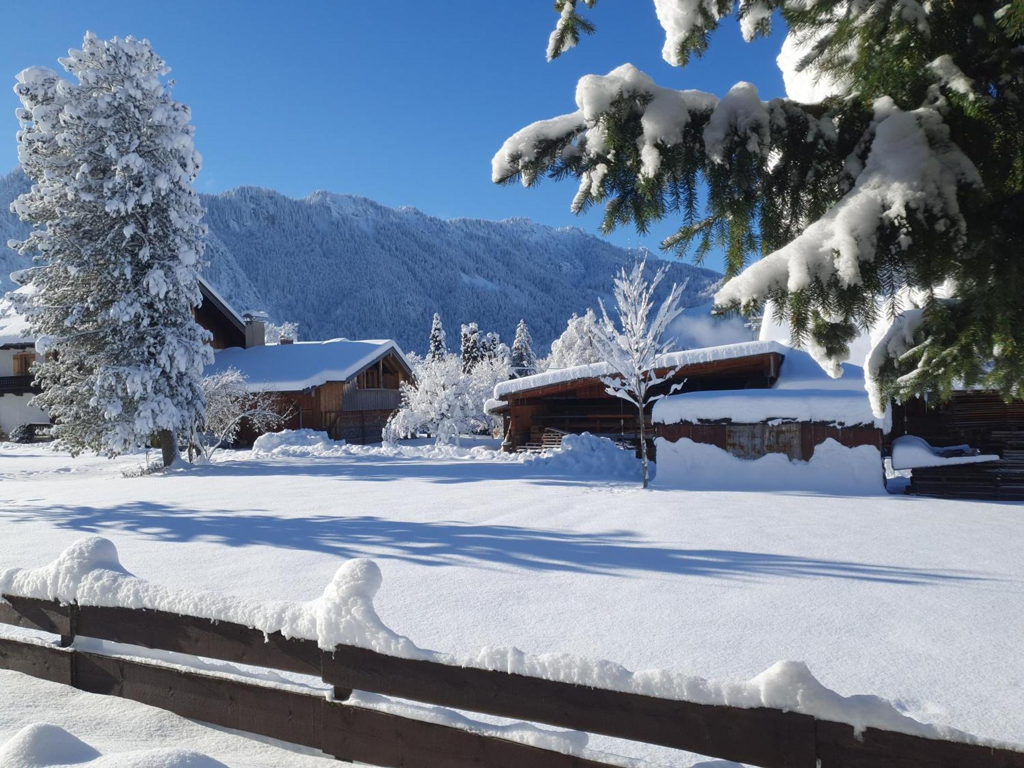 Alpenblick Lejlighed Oberammergau Eksteriør billede