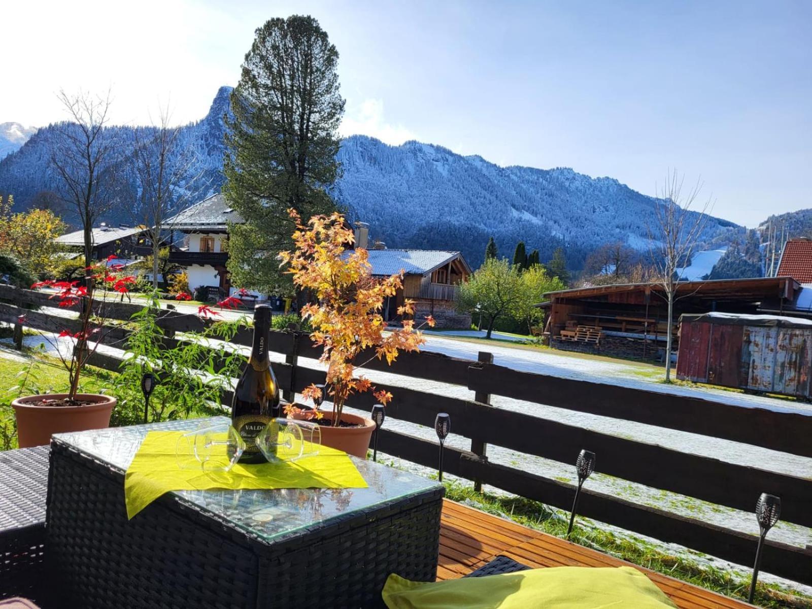 Alpenblick Lejlighed Oberammergau Eksteriør billede